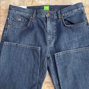 Boss Men's Relaxed Fit Denim Jeans